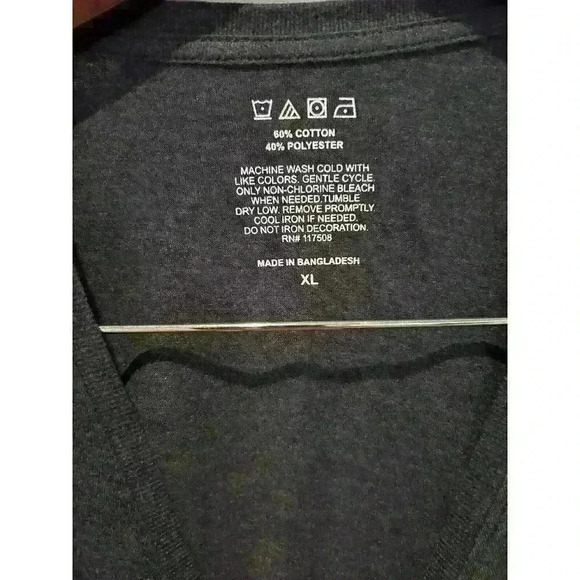 Mens Patriotic Red White Blue Graphic Shirt FREEDOM XL Perfect For 4th Of July - Picture 2 of 3